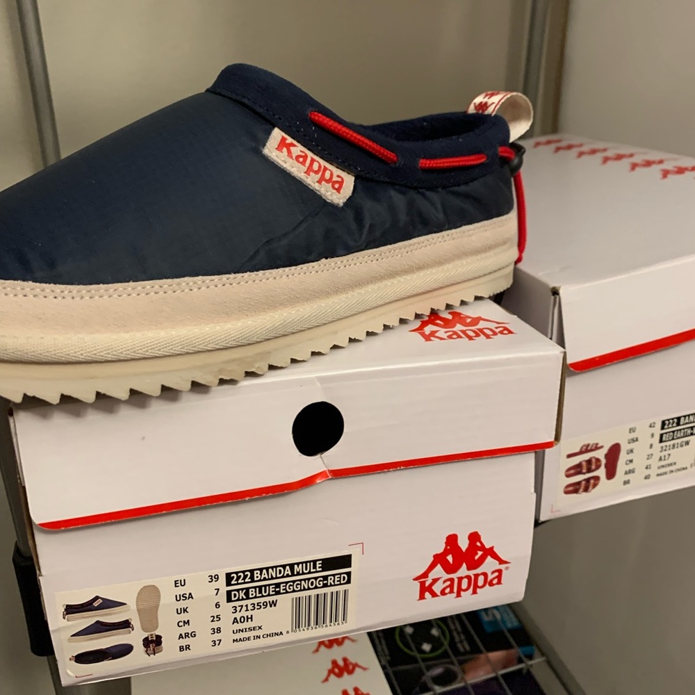 Kappa mule shoes
